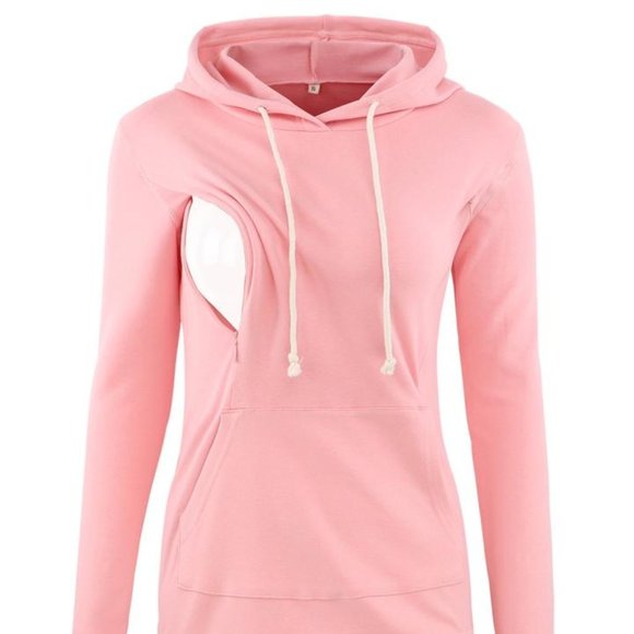 Bearsland Tops - NWT Bearsland Maternity Nursing Sweatshirt Hoodie